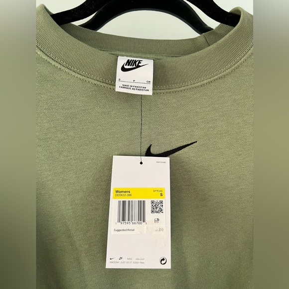 -SOLD- Womens Nike Phoenix Fleece Sweatshirt Oversize Size Small NEW - Picture 3 of 5